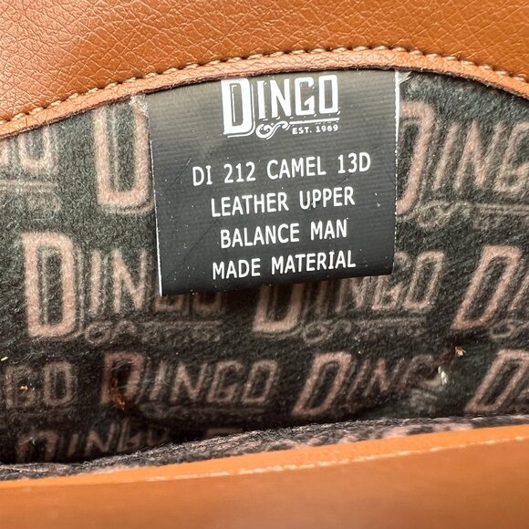 Dingo Men's Lefty Pull On Western Cowboy Boot New No Box Sz 13 D - Picture 5 of 6